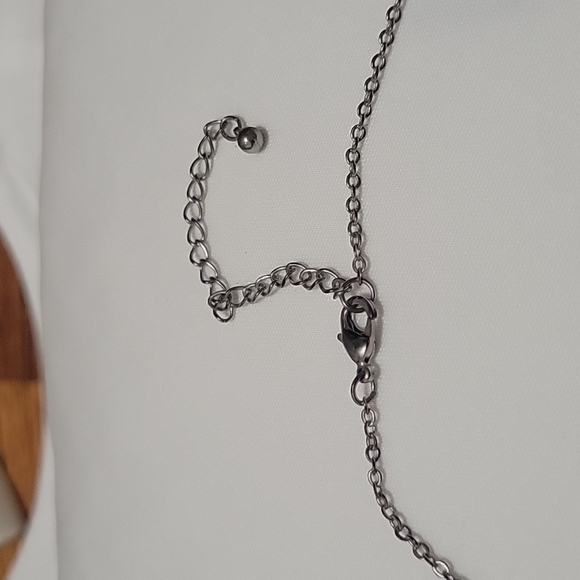 Diamond Cross Necklace - Picture 7 of 8